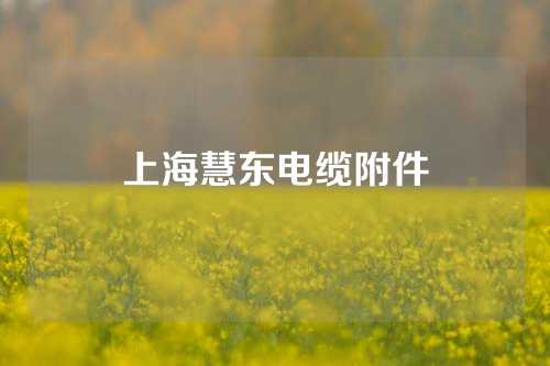 上海慧东电缆附件