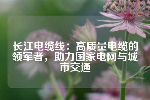 长江电缆线：高质量电缆的领军者，助力国家电网与城市交通