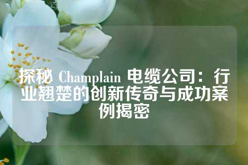 探秘 Champlain 电缆公司：行业翘楚的创新传奇与成功案例揭密